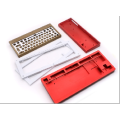Kit de teclado de aço inoxidável de alumínio CNC Manufacturing